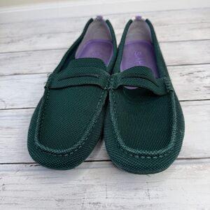 Rothy's Green Loafers